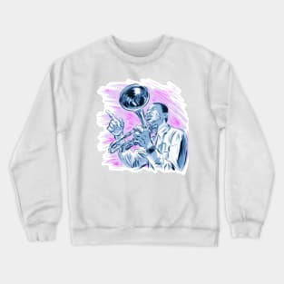 Lee Morgan - An illustration by Paul Cemmick Crewneck Sweatshirt